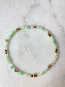 Bracelet Indian summer chrysoprase